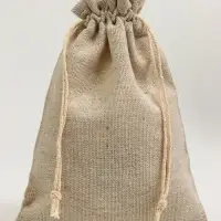 Мешочек подарочный для украшений, подарков и трав, текстиль &laquo;Эко&raquo;, 18&times;12 см