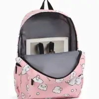 Рюкзак школьный &laquo;Мишки&raquo; для девочки, с пеналом, 3 кармана, 28&times;12&times;43 см, розовый
