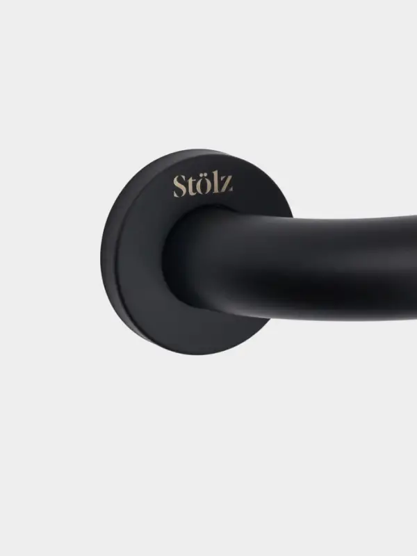 Поручень для ванны Stölz, 30×5×7 см, нержавеющая сталь, чёрный Поручень для ванны Stölz, 30×5×7 см, нержавеющая сталь, чёрный