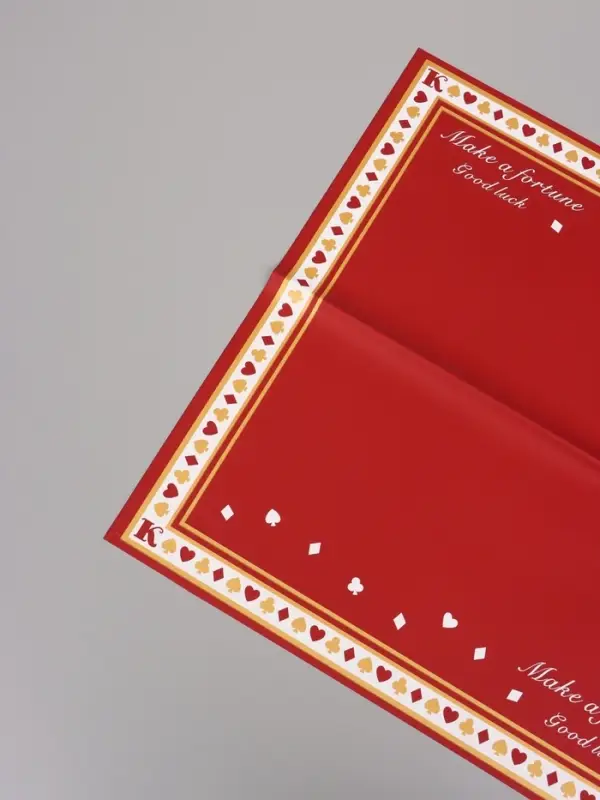 Пленка для цветов, "Удача", винный, 57х57 см