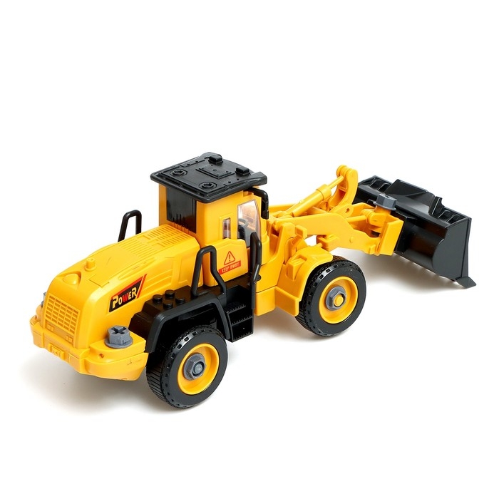 Конструктор винтовой «Погрузчик», инерция, 33 детали Конструктор винтовой «Погрузчик», инерция, 33 детали