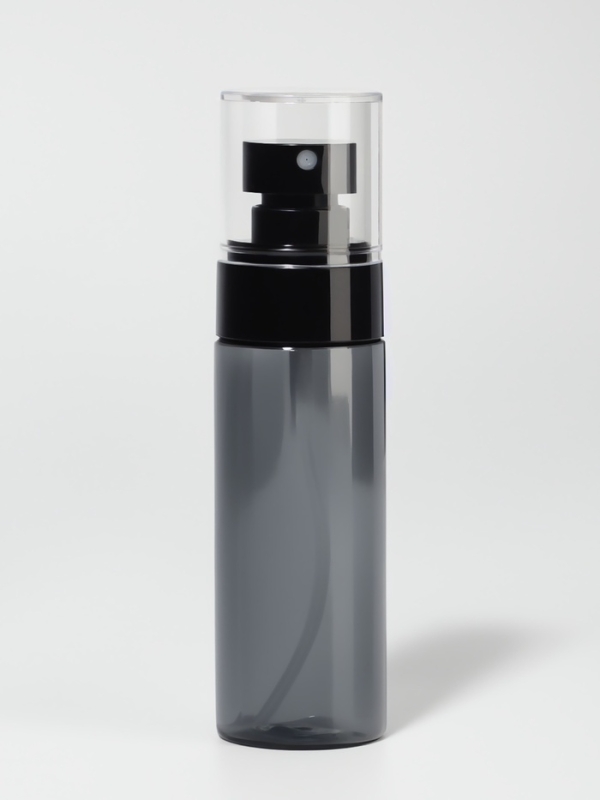 Бутылочка д/хранения с распылителем 60мл d3,5*12,9см чёрный накл ОТ Бутылочка д/хранения с распылителем 60мл d3,5*12,9см чёрный накл ОТ