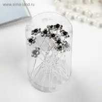 Шпилька для волос «Циненария», серебро
