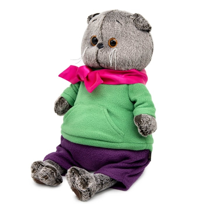 Мягкая игрушка «Басик», в комплекте из флиса, 19 см Мягкая игрушка «Басик», в комплекте из флиса, 19 см