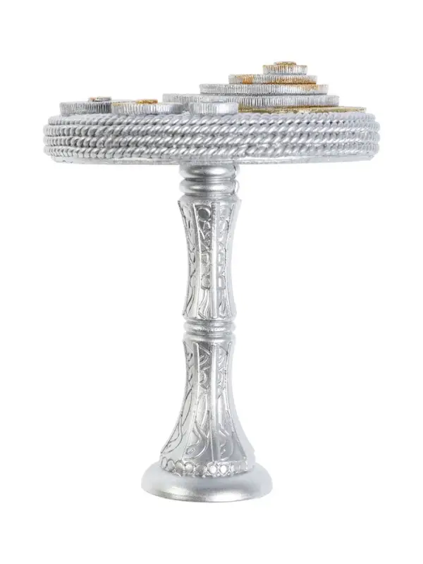 Держатель для штор CAPPIO KS038, d=11 см, цвет серебро золото, 2 шт.