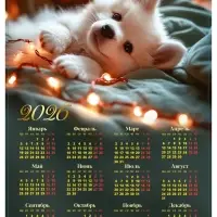 Календарь 2026 «Щенок», А3 Календарь 2026 «Щенок», А3