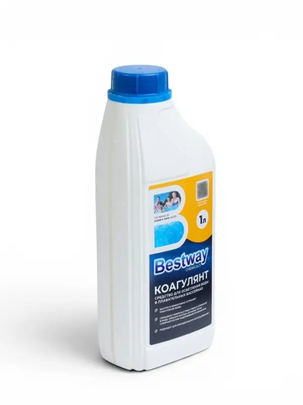 Коагулянт для осветления воды в бассейнах, 1 л, B1909217 Bestway