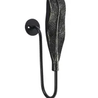 Крючок для штор CAPPIO KS040, цвет черный с золотом, набор 2 шт Крючок для штор CAPPIO KS040, цвет черный с золотом, набор 2 шт