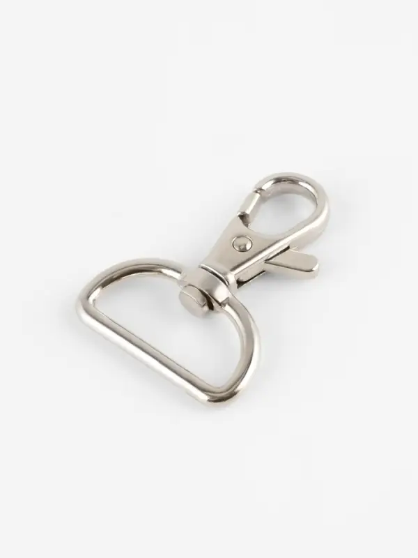 Карабины металл 9,1гр 4,3*3,1см/25*3мм (наб 2шт цена за наб) серебряный TR Карабины металл 9,1гр 4,3*3,1см/25*3мм (наб 2шт цена за наб) серебряный TR