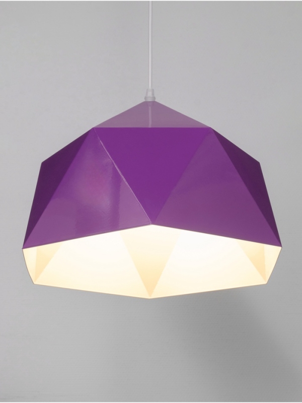Светильник Edward 1х40Вт Е27 пр-1м темно-фиолетовый 38х38х25см Светильник Edward 1х40Вт Е27 пр-1м темно-фиолетовый 38х38х25см