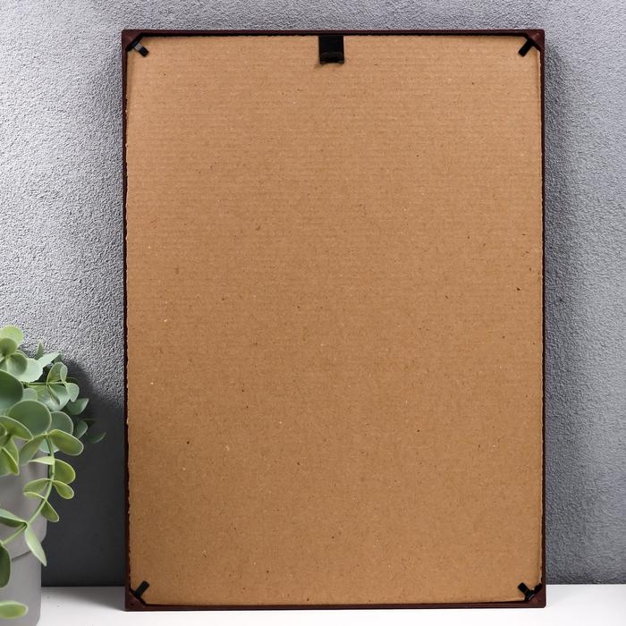 Фоторамка пластик L-1 21х30 см орех (пластиковый экран) Фоторамка пластик L-1 21х30 см орех (пластиковый экран)