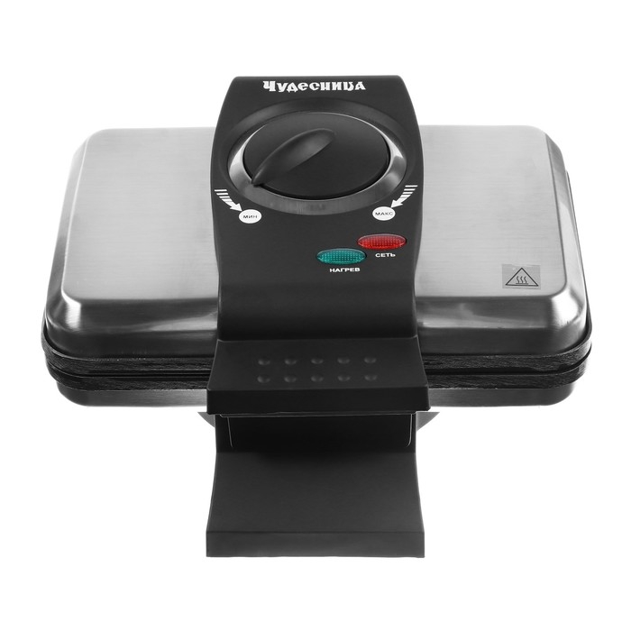 Вафельница электрическая Вафельница электрическая "Чудесница" ЭВ-2Ч, 1000 Вт, орешки, тефлоновое покрытие, чёрная