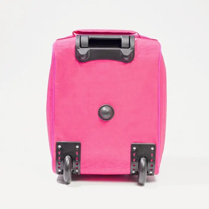 Чемодан детский 34 л (XS), отдел на молнии, цвет розовый
