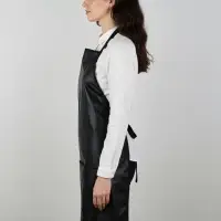 Фартук парикмахерский, одностронний, 3 кармана, чёрный Фартук парикмахерский, одностронний, 3 кармана, чёрный