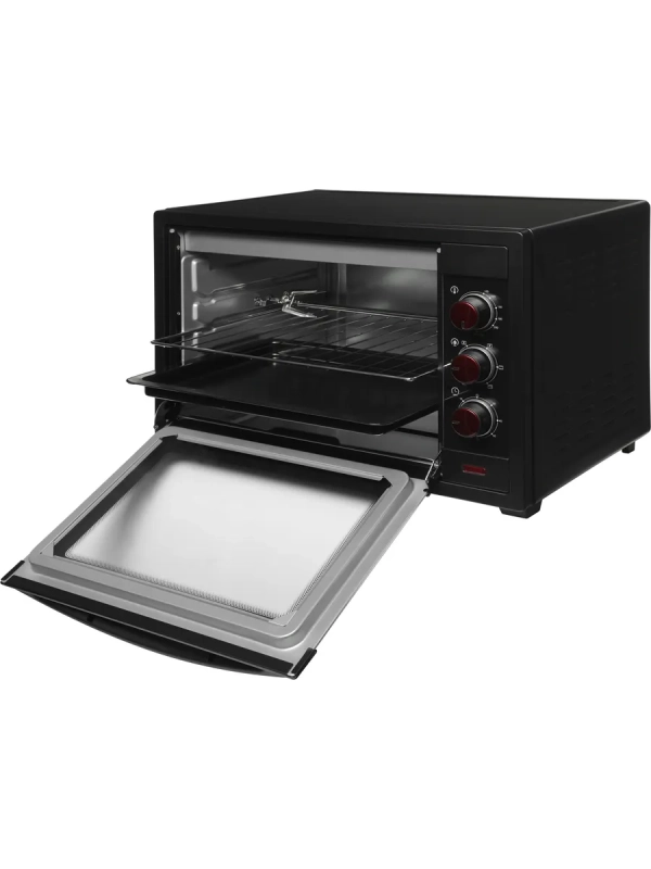 Мини-печь MIO-HY102 50л. 2000Вт черный-красный