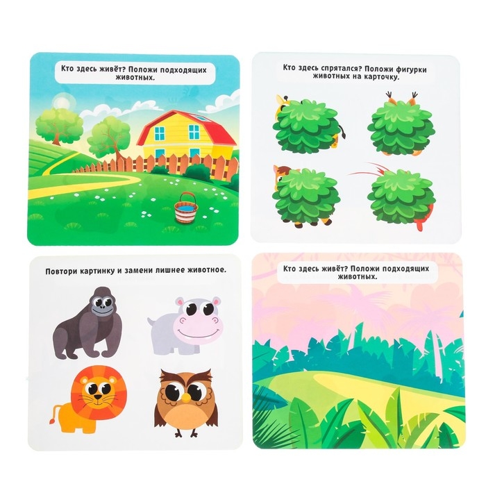 Развивающий набор «Изучаем животных» Развивающий набор «Изучаем животных»