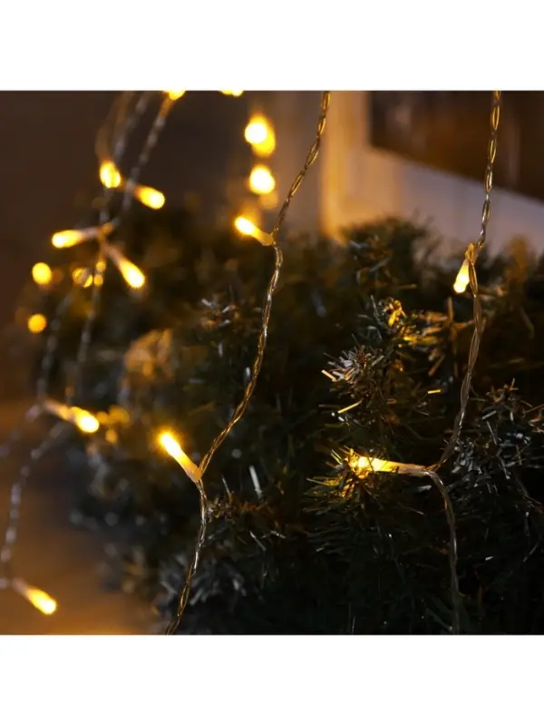 Светодиодная фигура &laquo;Комета&raquo; 3.5 м, пластик, 9 нитей, 31 В, свечение оранжевое