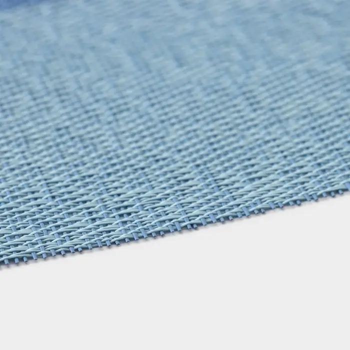 Салфетка сервировочная на стол &laquo;Три полосы&raquo;, 45&times;30 см, голубая