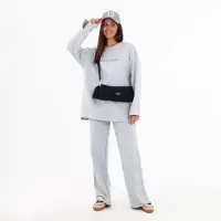 Сумка женская кросс-боди на молнии, 31&times;7&times;13 см, чёрная