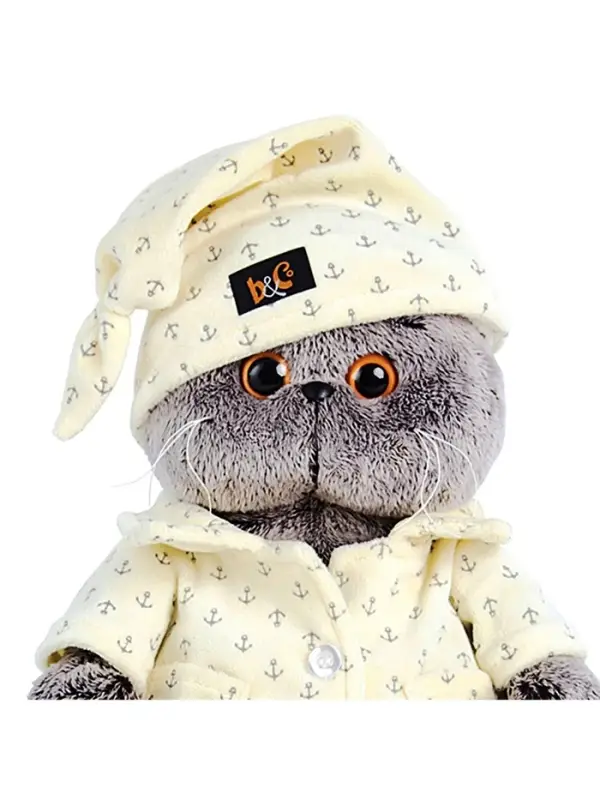 Мягкая игрушка &laquo;Кот Басик в пижаме&raquo;, 30 см