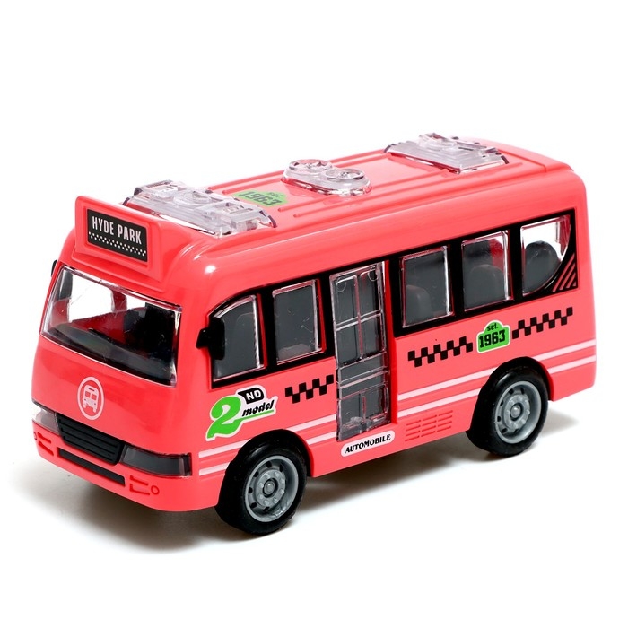 Автобус инерционный «Пассажирский», МИКС Автобус инерционный «Пассажирский», МИКС