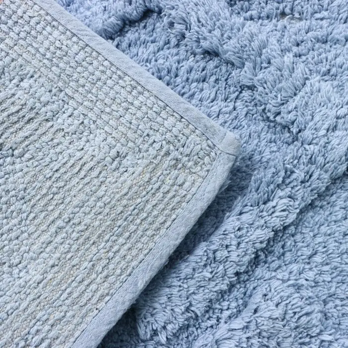 Коврик для дома Доляна &laquo;Нежность&raquo;, 40&times;60 см, голубой