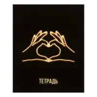 Тетради 5 штук, 48 листов в клетку Calligrata Neon, обложка мелованный картон, УФ-лак, блок офсет