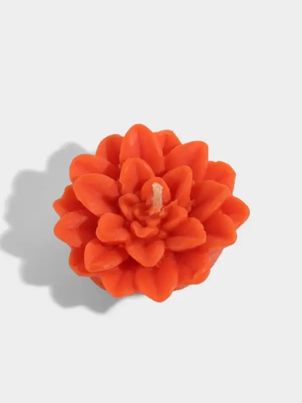 Свеча &laquo;Цветок&raquo;, 5&times;5&times;2 см, соевый воск, МИКС