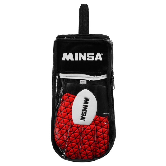 Вратарские перчатки MINSA GK355 Artho-fix, р. 9 Вратарские перчатки MINSA GK355 Artho-fix, р. 9