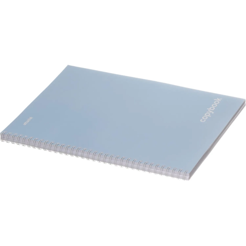 Бизнес-тетрадь Attache Акварель гребень картон А4 96 л,голубой