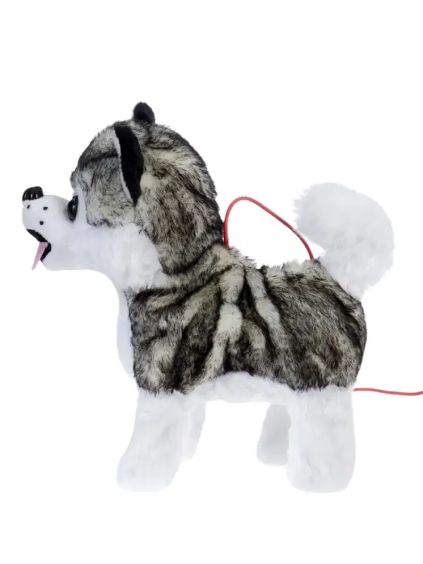 Интерактивная собака &laquo;Мой хаски&raquo; ходит, лает, поёт песенку, виляет хвостиком