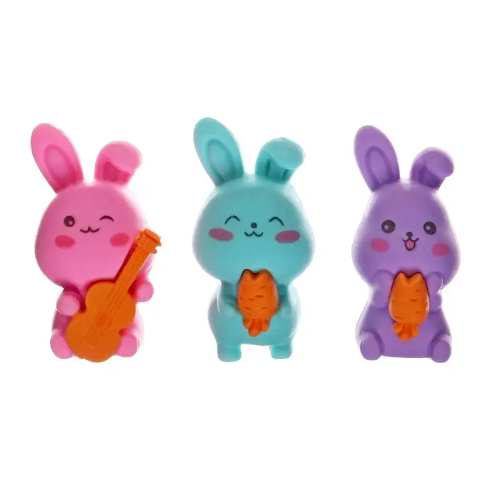 Ластик фигурный &laquo;Зайка&raquo;, МИКС