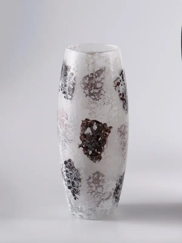 Ваза &laquo;Арианна&raquo;, туман, овал, h=26 см, стекло