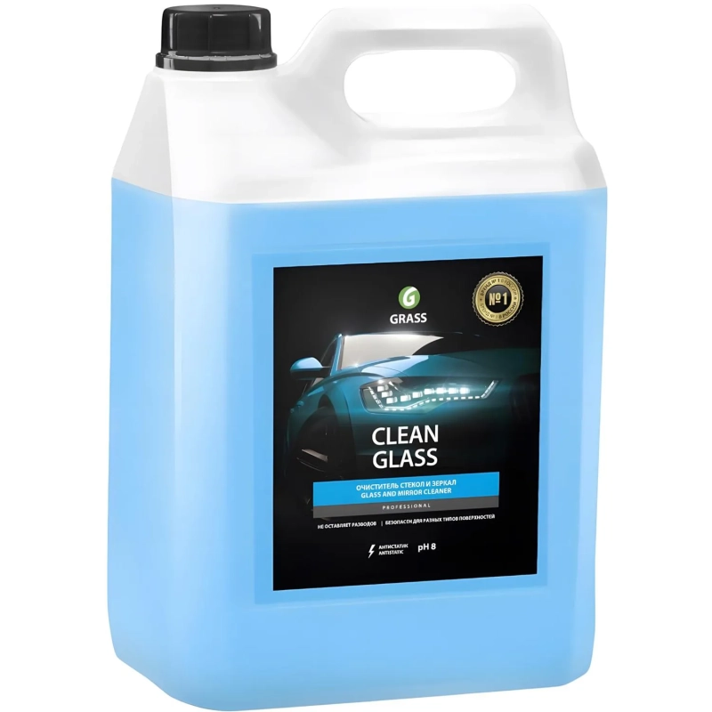 Профхим д/стекл-зеркал поверхн, универсал Grass/Clean Glass, 5л