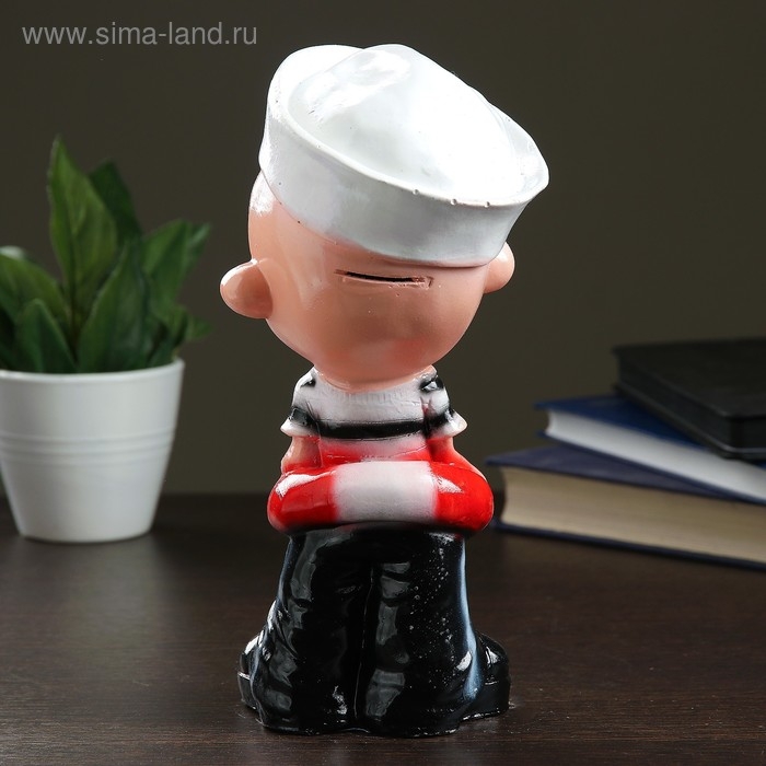 Копилка Копилка "Мальчик-морячок" 9х10х25см