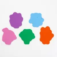 Книжка с мягкими пазлами EVA "Любимые герои", 12 стр., Малышарики