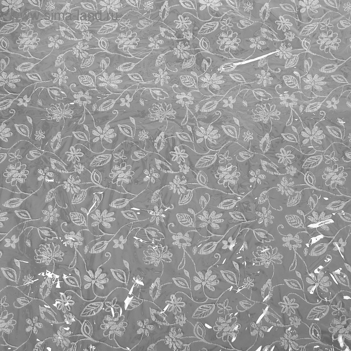 Скатерть без основы многоразовая «Ажурная», 132×220 см, цвет микс