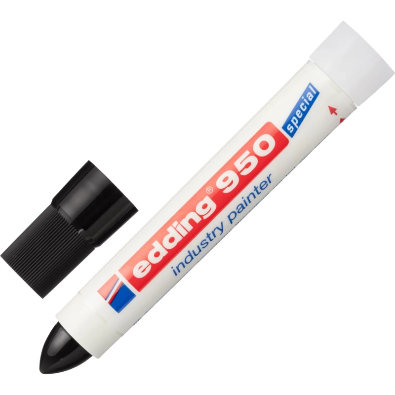 Маркер промышленный для промышленной графики EDDING E-950/1 черный 10мм