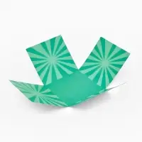 Бум-коробка подарочная с бабочками &laquo;Тебе подарочек&raquo;, 12&times;12&times;12 см