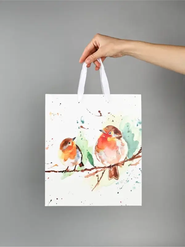 Набор пакетов &laquo;Новый год&raquo;, 3 шт,  26 &times; 30 &times; 9 см