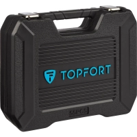 Набор инструмента TOPFORT 55 предметов 1/4 и 1/2