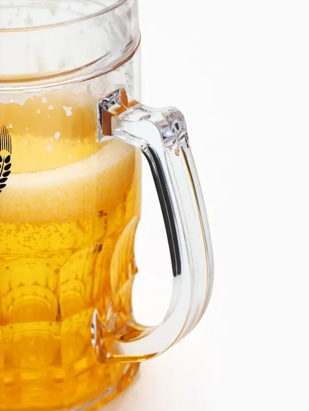 Кружка пивная охлаждающая &laquo;Настоящему мужику&raquo;, 420 мл, пластик