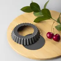 VETTA Набор форм для выпечки 4 шт "Тарталетка" 10,5х2см, угл.сталь, антипригарное покрытие