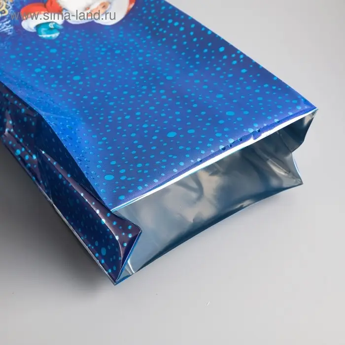 Пакет подарочный  Пакет подарочный "Зимние танцы". 13,5 х 38 см.