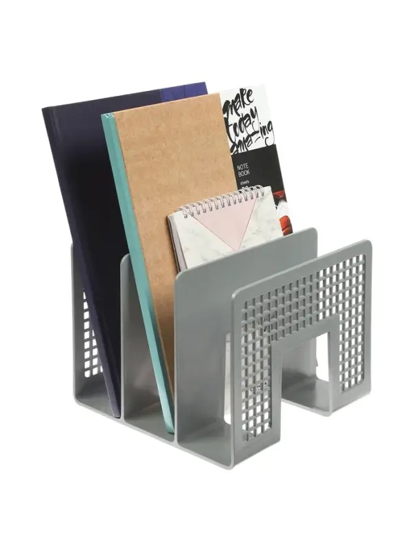 Лоток для бумаг вертикальный, 3 отделения, пластик