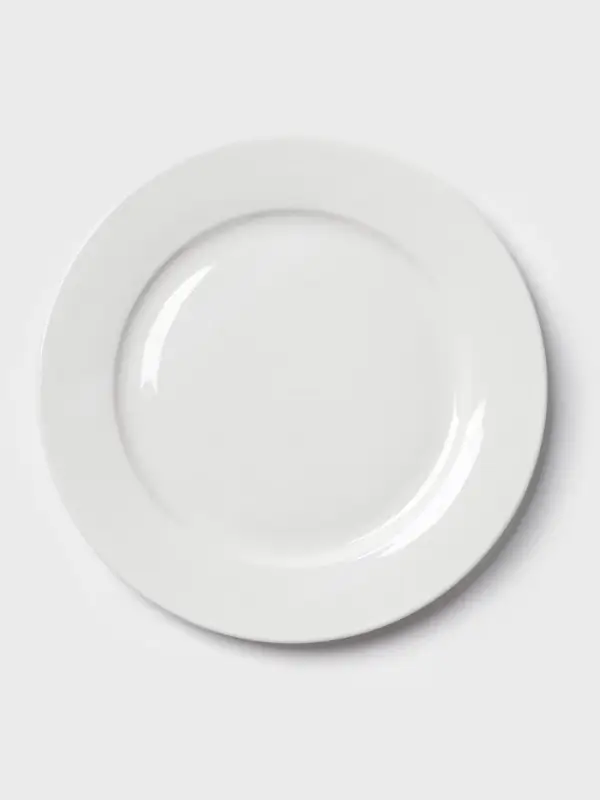 Тарелка Hanna Knövell, d=18 см, с бортом, фарфор, белая Тарелка Hanna Knövell, d=18 см, с бортом, фарфор, белая