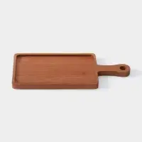 Блюдо, 35&times;15&times;1.5 см, тиковое дерево