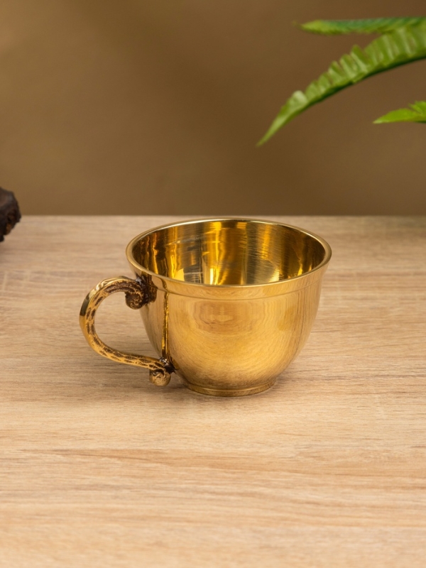 Чайная пара "Чайное золото" латунь