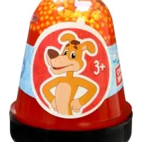 Слайм "Простоквашино", красный, капсула 130 г. Slime SLM337