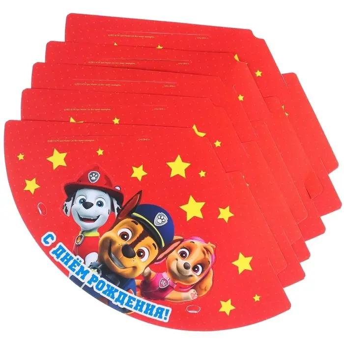 Колпак с ушками «С Днем Рождения!», Щенячий патруль Колпак с ушками «С Днем Рождения!», Щенячий патруль